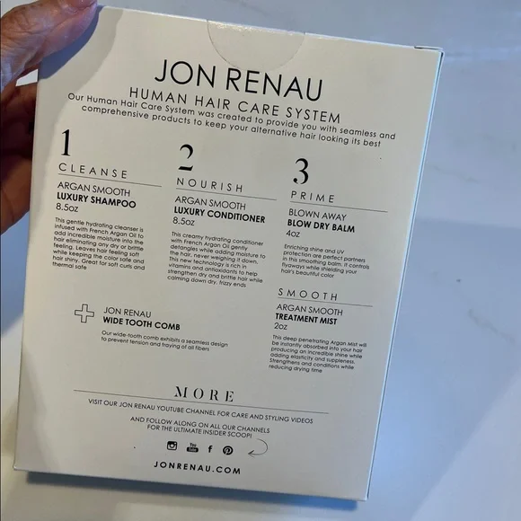 Jon Renau Hair Care System - Picture 2 of 3
